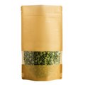 Sealer Sales 16oz (450g) Rice Paper Stand Up Zip Pouches, Kraft, 500pcs/case, 500PK PAU1P13-NZ